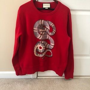 Gucci snake crewneck